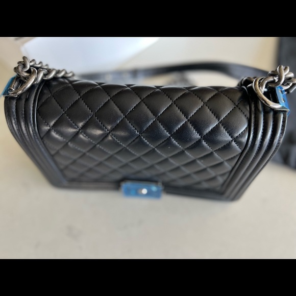Authentic CHANEL Medium Flap Boy Bag - PRISTINE CONDITION. - Picture 2 of 15